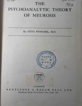 THE PSYCHOANALYTIC THEORY OF NEUROSIS